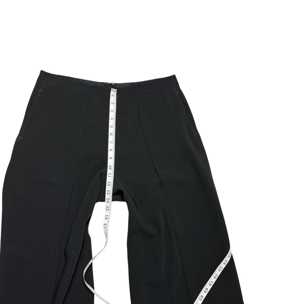 Rag & Bone Black Cropped Wide Leg Rowe Pants Size 12 USA Made Kulot Lagenlook - Picture 6 of 13